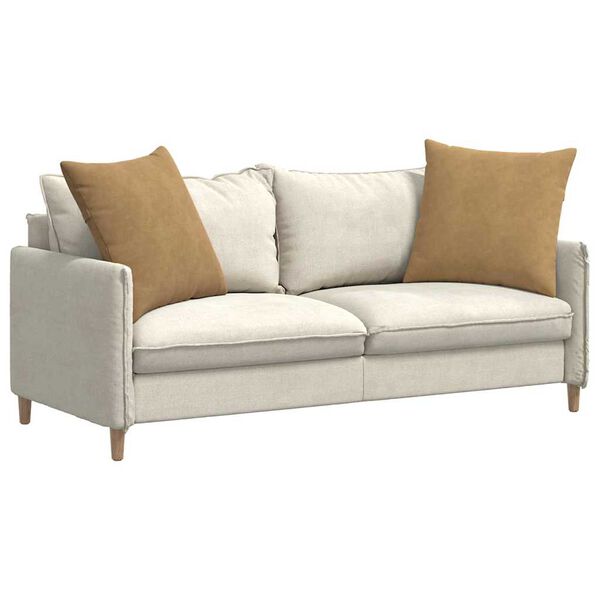 vidaXL Vank&uacute;&scaron;e na pohovku 2 pcs Hned&aacute; 60 x 60 cm Kord&uacute;rov&aacute; tkanina