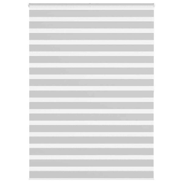 vidaXL Zebra roleta svetlosiv&aacute; 160x200cm &scaron;&iacute;rka l&aacute;tky 155,9cm polyester