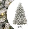 vidaXL Umel&yacute; vianočn&yacute; stromček 300 cm 300 LED Tepl&aacute; biela PVC a oceľ