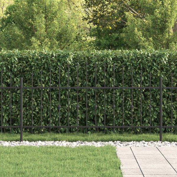 vidaXL Hrotov&aacute; br&aacute;na Čierna 200 x 130 cm