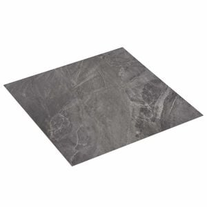vidaXL Podlahov&eacute; dosky 5,11 m&sup2; 55 pcs PVC Čierna a biela