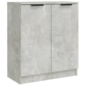 vidaXL Komoda bet&oacute;nov&aacute; siv&aacute; 60x30x70 cm spracovan&eacute; drevo