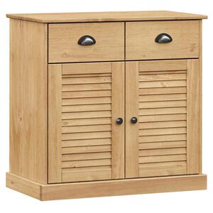 vidaXL Komoda so z&aacute;suvkami VIGO 78x40x75 cm borovicov&yacute; mas&iacute;v