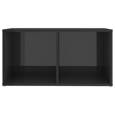 vidaXL 8-dielna súprava TV skriniek lesklá sivá drevotrieska