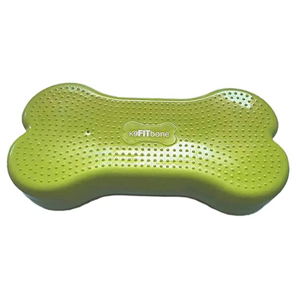 FitPAWS Balančn&aacute; plo&scaron;ina pre dom&aacute;ce zvierat&aacute; K9FITbone zelen&aacute; PVC FPK9BONEGR