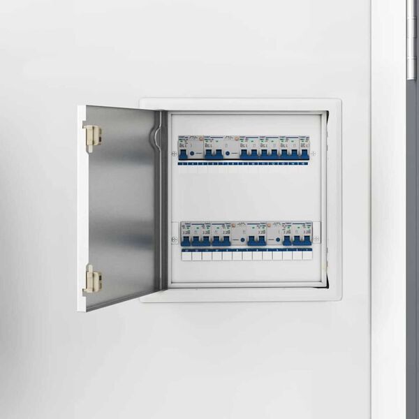 vidaXL Access Panel Biela 33,5 x 33,5 x 3 cm Oceľ