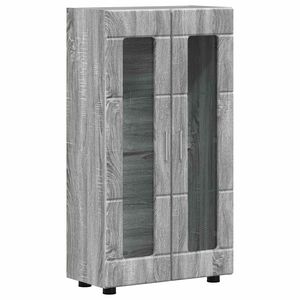vidaXL Serv&iacute;rovacia skriňa FLORIN 55,5 x 29 x 100 cm Siv&yacute; Sonoma