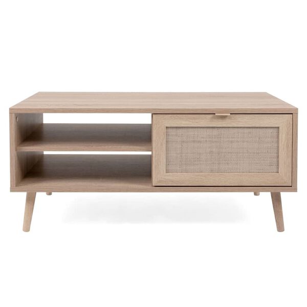 Finori Konferenčn&yacute; stol&iacute;k Bali 55A potlač sonoma dub a trstina