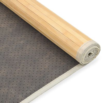 vidaXL Bambusový koberec 160x230 cm prírodná farba