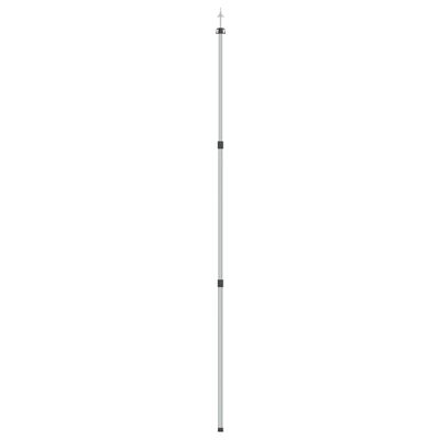 vidaXL Teleskopická tyč na plachtu s dĺžkou 102-260 cm hliník