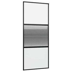 vidaXL Sklenen&eacute; dvere 90 x 2 x 205 cm Hlin&iacute;k Čierna