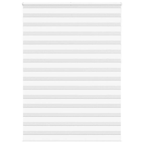 vidaXL Zebra roleta biela 155x230 cm &scaron;&iacute;rka l&aacute;tky 150,9cm polyester