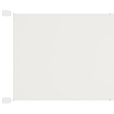 vidaXL Vertikálna markíza biela 250x270 cm oxfordská látka
