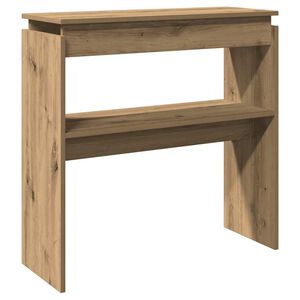 vidaXL Konzolov&yacute; stol&iacute;k Artisan Dub 80x30x80 cm Kon&scaron;trukt&eacute;rske drevo