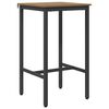 vidaXL Barov&yacute; st&ocirc;l 52 x 52 x 110 cm Kompozitn&eacute; drevo Dub artisan