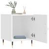 vidaXL Nočn&eacute; stol&iacute;ky 2 ks biele 40x40x50 cm kompozitn&eacute; drevo