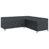 vidaXL Obal na n&aacute;bytok Čierny 255 x 255 x 80 cm 600D Oxford tkanina