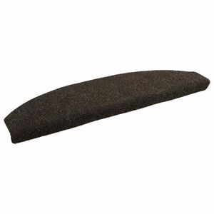 vidaXL Samolepiace schodov&eacute; rohože 15 ks 80 x 24,5 x 3,5 cm Tmavohned&aacute;