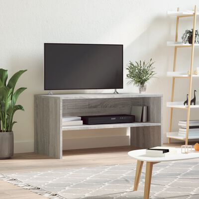 vidaXL TV skrinka sivý dub sonoma 80x40x40 cm kompozitné drevo