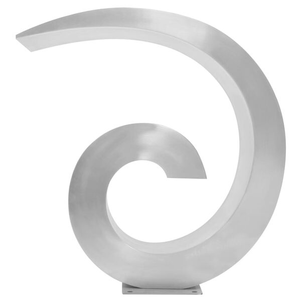 vidaXL Bazénová fontána, nehrdzavejúca oceľ 50x30x53 cm, strieborná