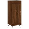 vidaXL Komoda hned&yacute; dub 34,5x34x90 cm spracovan&eacute; drevo