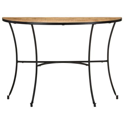 vidaXL Príručný stolík 110x40x77 cm mangovníkový masív