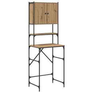 vidaXL Skrinka na pr&aacute;čku Dub artisan 68 x 48,5 x 194 cm