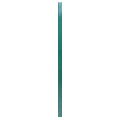 vidaXL Plotové stĺpiky 10 ks zelené 130 cm pozinkovaná oceľ