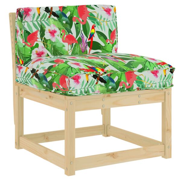 vidaXL Podložka Kvetinov&yacute; Viacfarebn&yacute; 70 x 40 x 12 cm Oxfordsk&aacute; l&aacute;tka