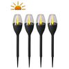 Luxform Sol&aacute;rne LED z&aacute;hradn&eacute; mini svietidl&aacute; s hrotmi Jive 4 ks &scaron;ed&eacute; 41466