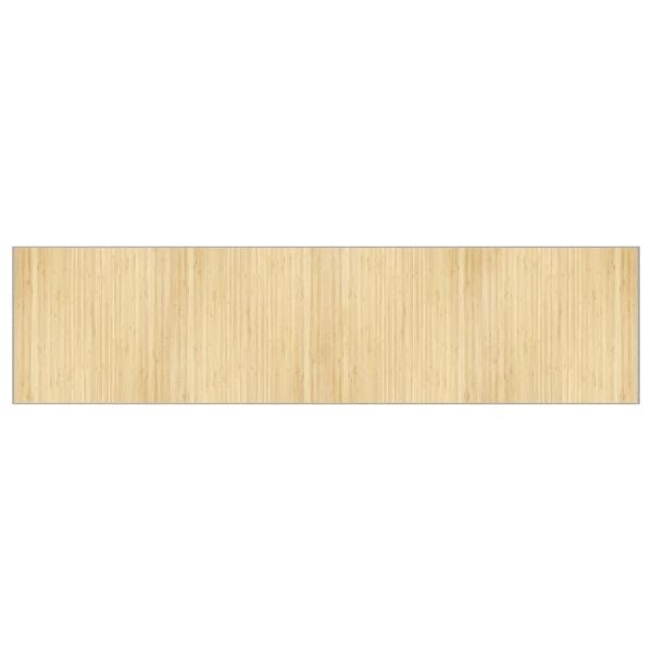 vidaXL Koberec obdĺžnikov&yacute; bled&yacute; pr&iacute;rodn&yacute; 100x400 cm bambus