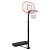 vidaXL Basketbalov&yacute; stojan biely 258-363 cm polyet&eacute;n