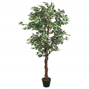 vidaXL Umel&yacute; fikusov&yacute; strom 378 listov 80 cm zelen&yacute;