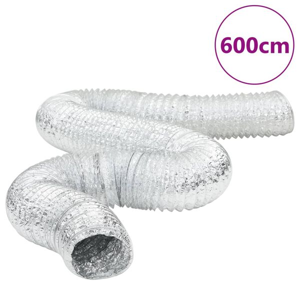 vidaXL Ventilačné potrubie hliníkové 6 m Ø15 cm