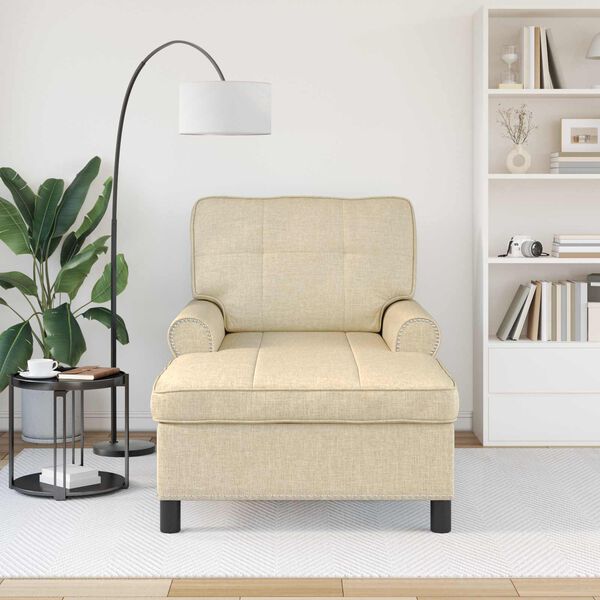 vidaXL Ležadlo s vank&uacute;&scaron;om Kr&eacute;mov&aacute; 91 x 157 x 91 cm l&aacute;tka