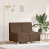 vidaXL Bezr&uacute;čkov&aacute; modul&aacute;rna sofa jednotka 2 pcs Hned&aacute; 55 x 74 x 82 cm
