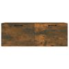 vidaXL N&aacute;stenn&aacute; skrinka dymov&yacute; dub 100x36,5x35 cm spracovan&eacute; drevo