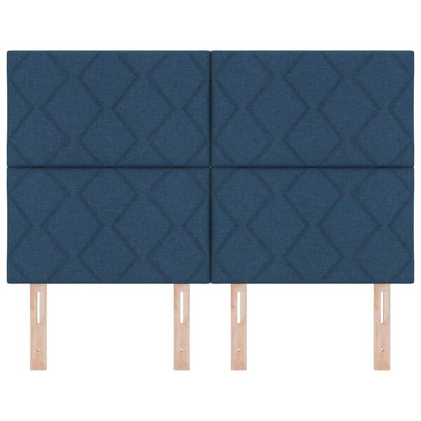 vidaXL Zadn&eacute; čelo Modr&aacute; 160 cm l&aacute;tka