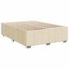 vidaXL Posteľn&yacute; r&aacute;m boxspring s matracom kr&eacute;mov&yacute; 160x200 cm l&aacute;tka