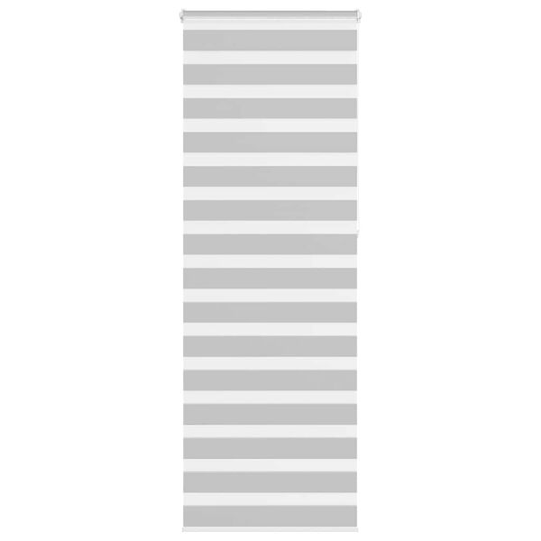 vidaXL Zebra roleta svetlosiv&aacute; 85x230 cm &scaron;&iacute;rka l&aacute;tky 80,9 cm polyester