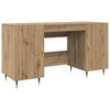 vidaXL St&ocirc;l dub artisan Kompozitn&eacute; drevo 140 x 50 x 75 cm