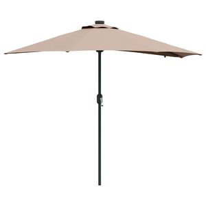 vidaXL Z&aacute;hradn&yacute; slnečn&iacute;k Sivohned&aacute; 294 x 150 x 223 cm Polyester a oceľ