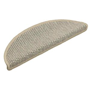 vidaXL Samolepiace n&aacute;&scaron;ľapy na schody, sisalov&yacute; vzhľad 15 ks 56x17x3 cm
