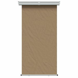 vidaXL Bočn&yacute; mark&iacute;z na balk&oacute;n 100% polyester, železo, oceľ