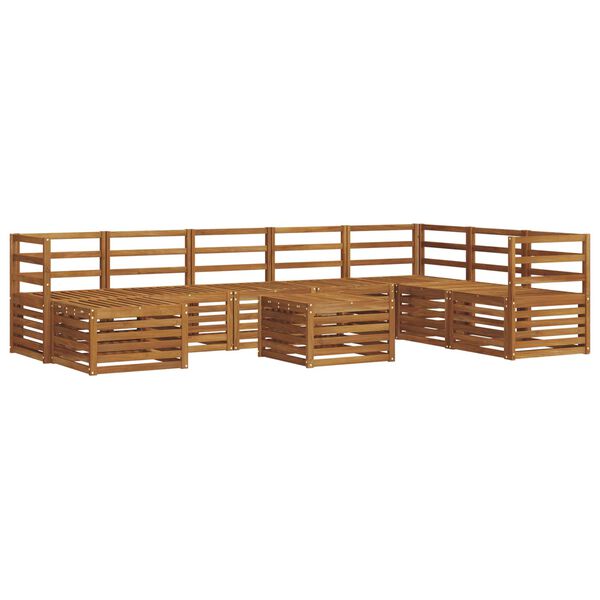 vidaXL S&uacute;pravy pohoviek Pr&iacute;rodn&aacute; Pevn&eacute; ak&aacute;ciov&eacute; drevo