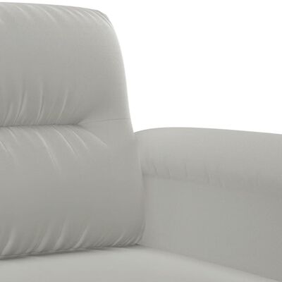 vidaXL 4-dielna sedacia súprava s vankúšmi bledohnedá mikrovlákno