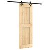 vidaXL Posuvn&eacute; dvere 70 x 210 cm Mas&iacute;vne borovicov&eacute; drevo (neupraven&eacute;)