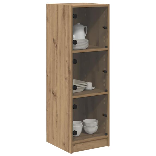vidaXL Highboard Remeseln&yacute; dub 35 x 37 x 109 cm Kompozitn&eacute; drevo