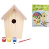 Esschert Design DIY hniezdiaci box s farbou 14.8x11.7x20 cm KG145
