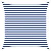 vidaXL Slnečn&aacute; plachta Modr&aacute; a biela 3 x 3 m 100% polyester Oxford